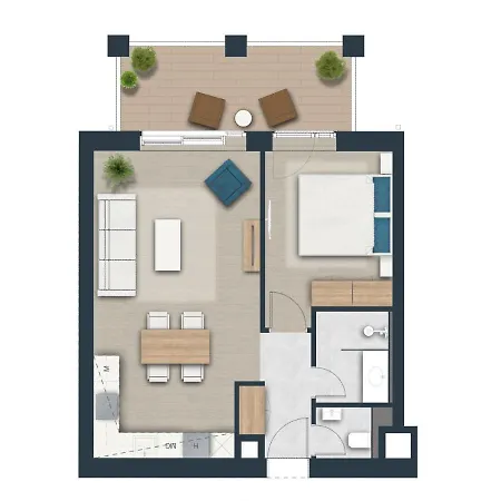 Balalake מלון דירות Szántód