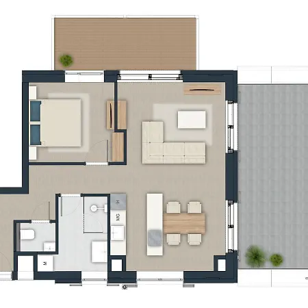 Balalake شقة فندقية Szántód